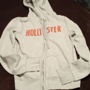 Hollister zip up hoodie